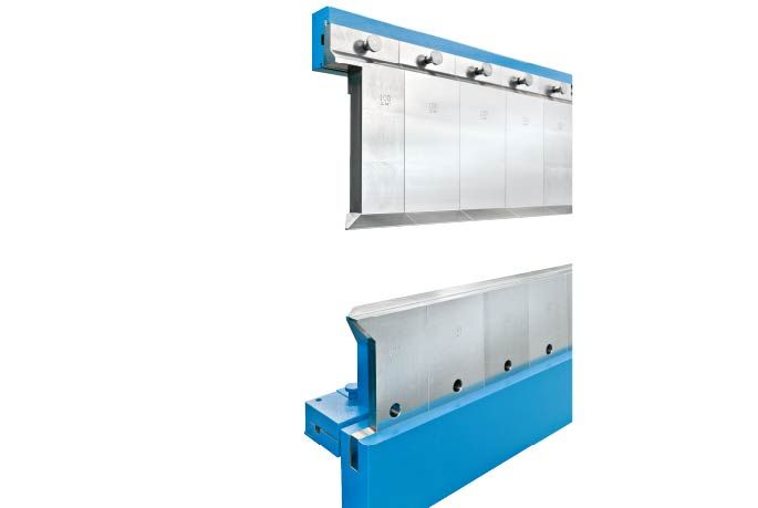 Segmente mit Schnellspannsystem